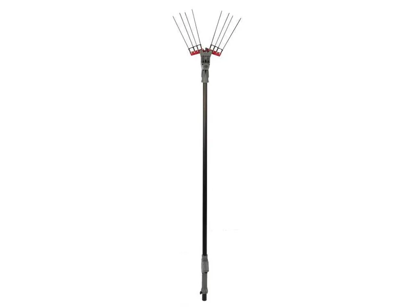 Lisam Imola GP - Peigne vibreur électrique à batterie de type automobile avec câble inclus - Perche fixe + rallonge 220/320 cm