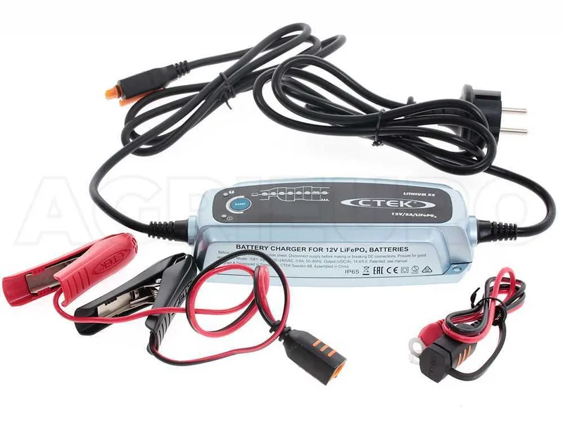 Ctek lithium xs - Chargeur de batterie/mainteneur de charge - 8 étapes - batteries 12V au lithium-fer-phosphate