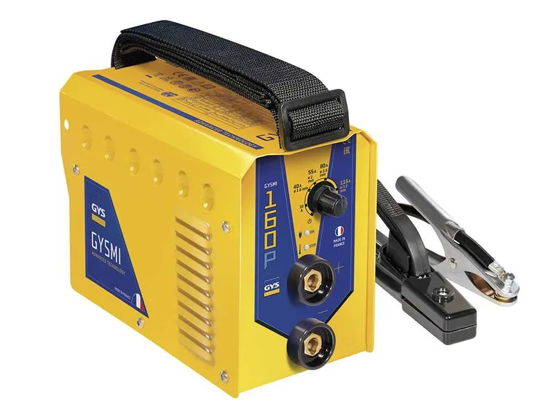 GYS GYSMI 160P - Poste à souder Inverter (MMA) - à courant continu (DC) - Mallette