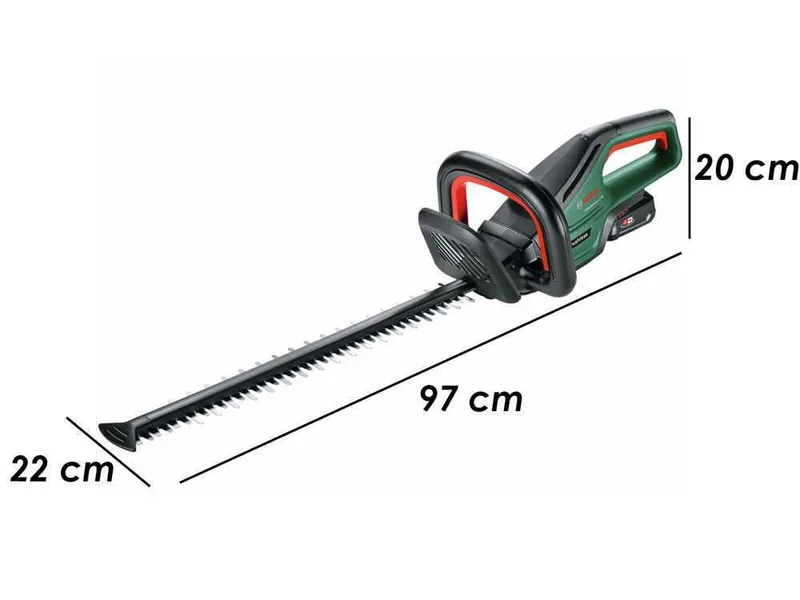 Bosch UniversalHedgeCut 18V - Taille-haie à batterie au lithium avec lamier de 50 cm