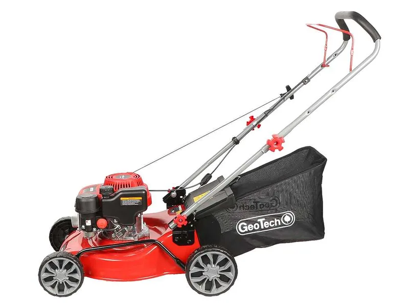 GeoTech S41-130 B - Tondeuse à gazon thermique - Moteur GeoTech de 132cm3