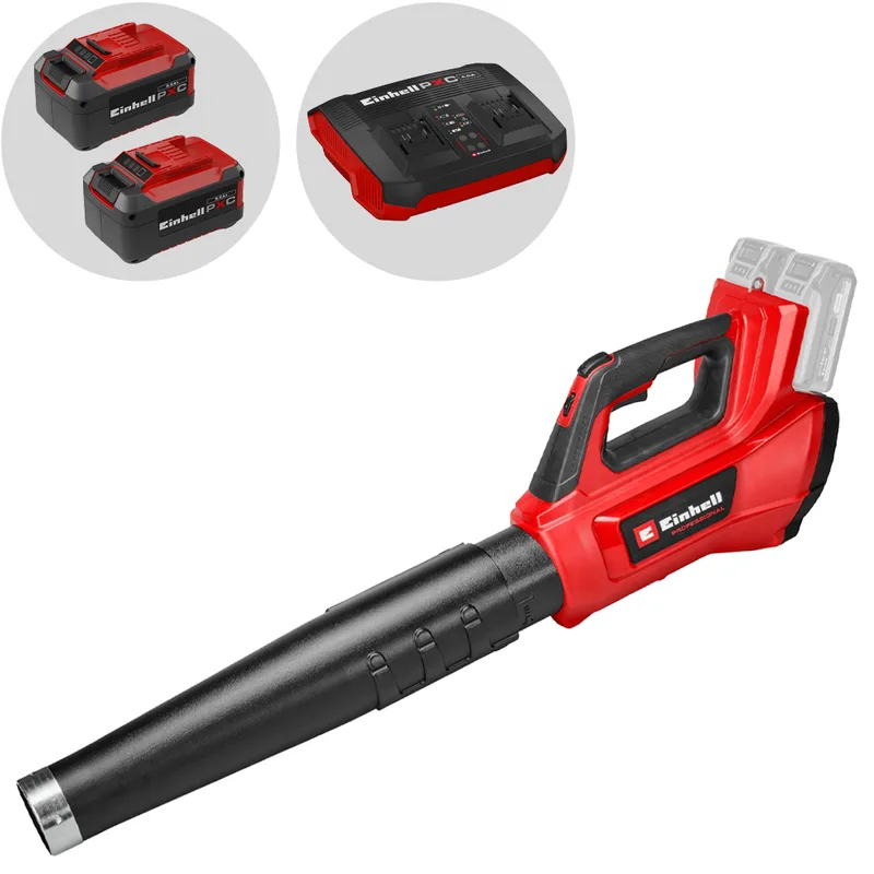 Einhell GP-LB 36/230 Li E BL - Souffleur de feuilles à batterie - 36 V - 2 x 18 V / 5,2 Ah