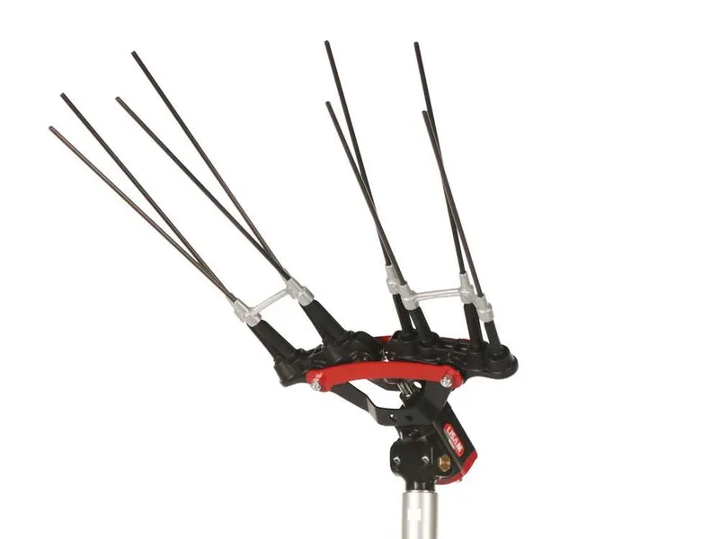 Lisam R8 Carbon - Peigne vibreur pneumatique - secoueur à olives 6-8 bars - 1600 battements par minute