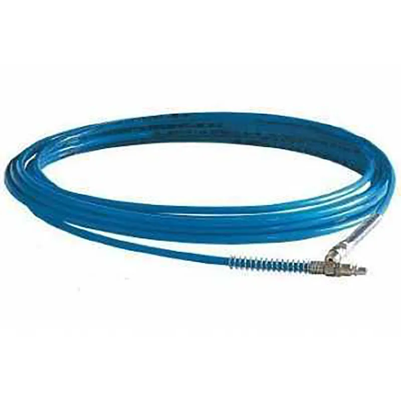 Tuyau pneumatique 30 mt en polyuréthane diamètre 9/12 avec raccords rapides montés