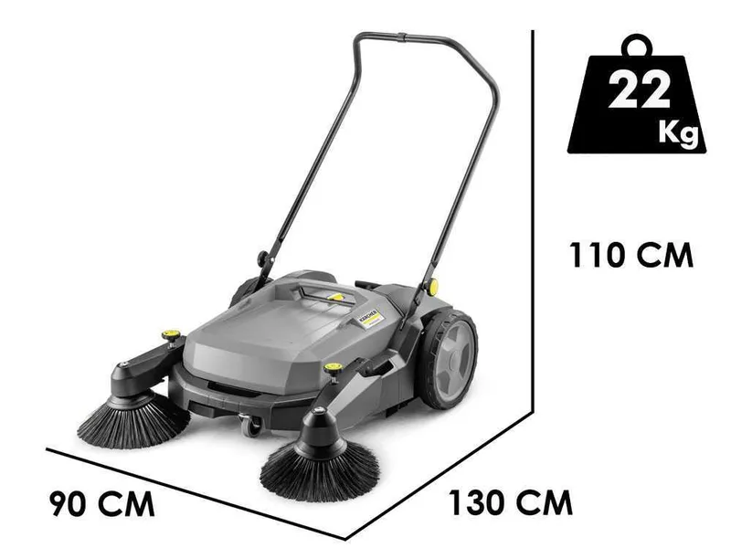 Karcher Pro KM 70/20 C 2SB - Balayeuse manuelle à poussée - avec bac de ramassage