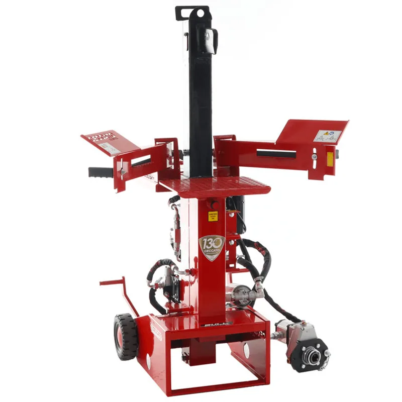 Ceccato bull SPLET10 kombi - Fendeuse à bois hybride - Verticale - Électrique et à tracteur