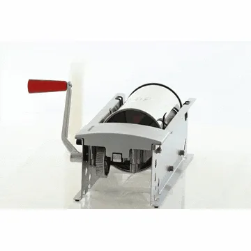 Tre Spade Mod. Star 8 INOX - Poussoir à charcuterie manuel 7 kg - 2 vitesses
