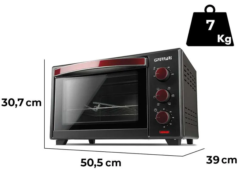 G3 Ferrari Il Moro Plus - Four électrique ventilé - 28L 1600W