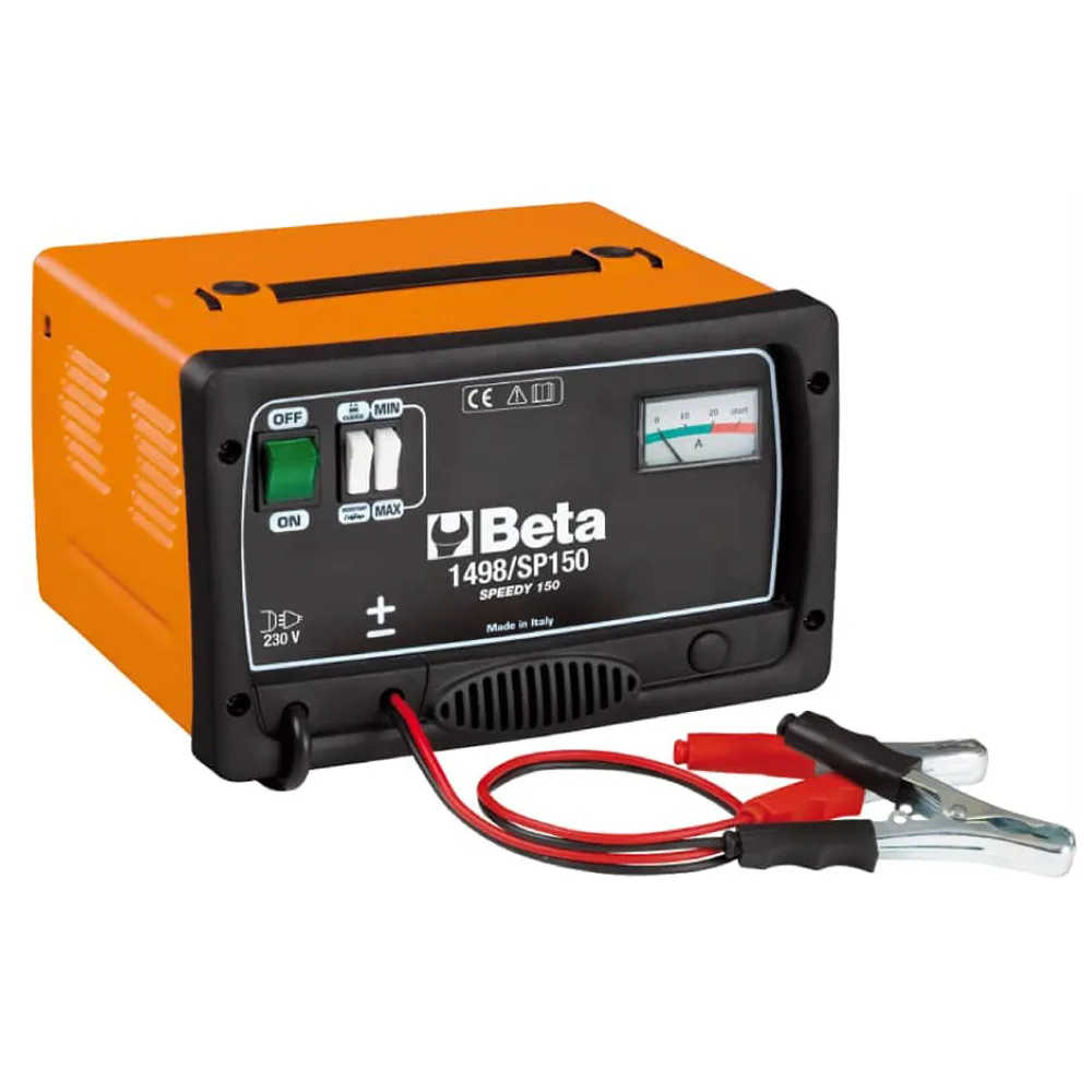 Beta 1498/SP150 - Chargeur de batterie et démarreur portable - 12 V - monophasé
