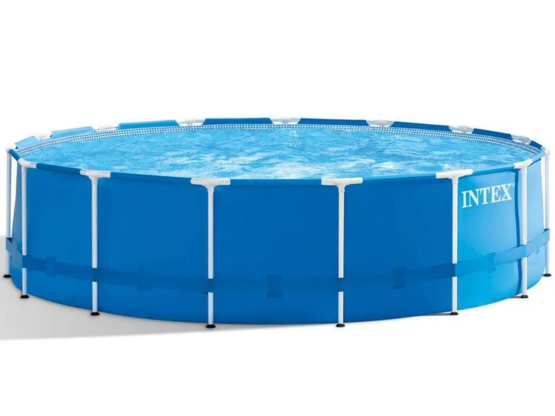 Intex Metal Frame 28242NP - Ø457x122 cm - Piscine ronde
