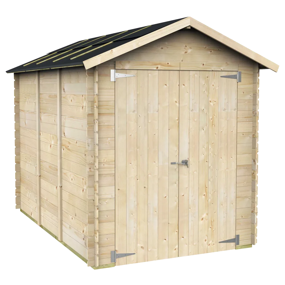 Alce Fiamma 178x273 - Abri de jardin en bois - 178x273x226 cm