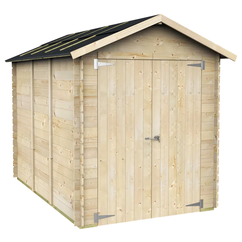 Alce Fiamma 178x273 - Abri de jardin en bois - 178x273x226 cm