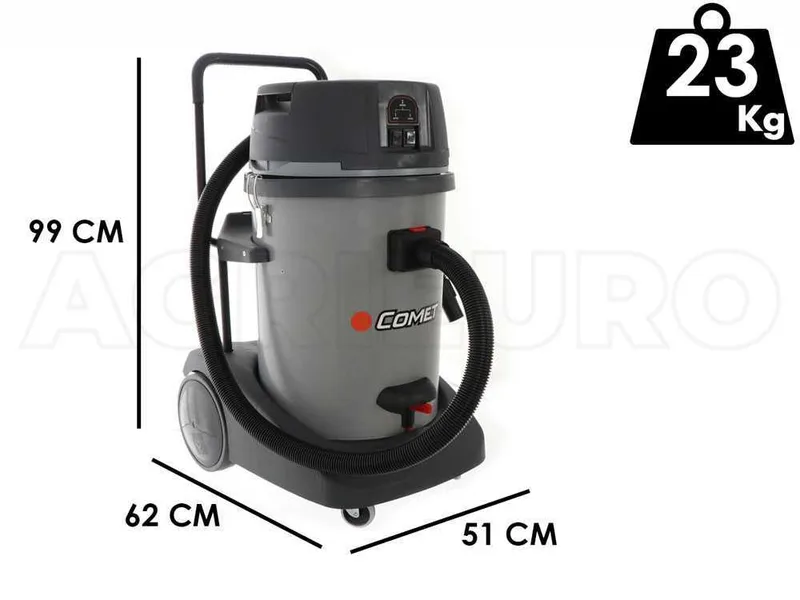 Comet CVP 378 PBH - Aspirateur multifonction - 3 moteurs - Série Professionnelle