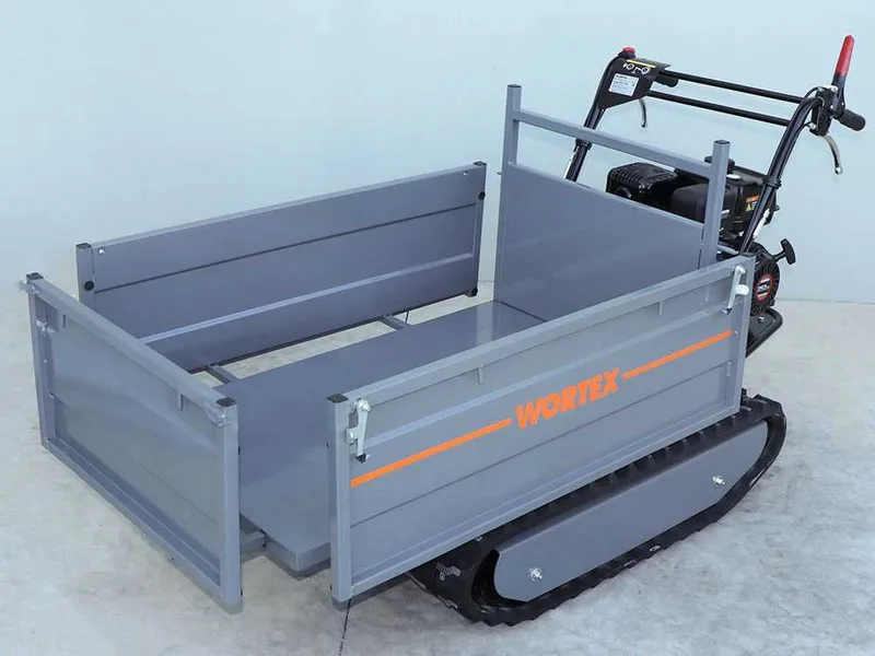 Brouette motorisée à chenilles Wortex SFL 500 - Caisson extensible avec charge de 500 Kg