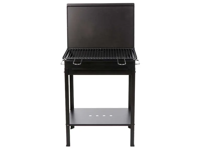 Mille Stromboli Large - Barbecue à charbon en fer artisanal - 57,5x37 cm