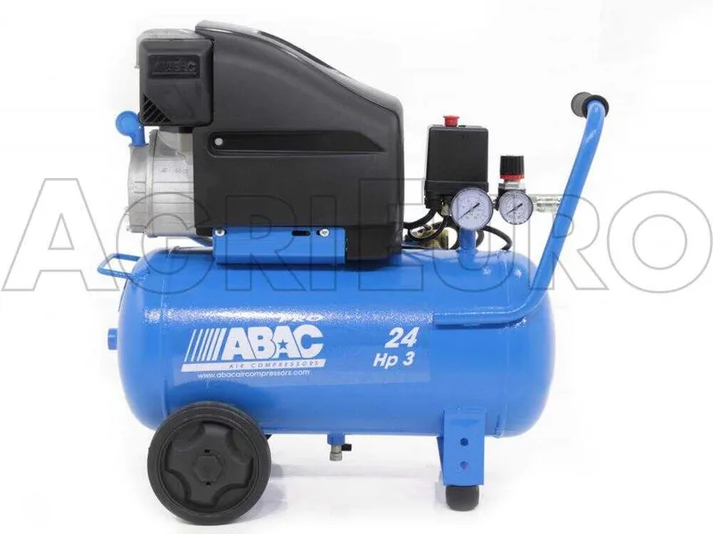 Abac pole position L30P - Compresseur d'air électrique mo,ophasé - Moteur 3 CV - 24 L