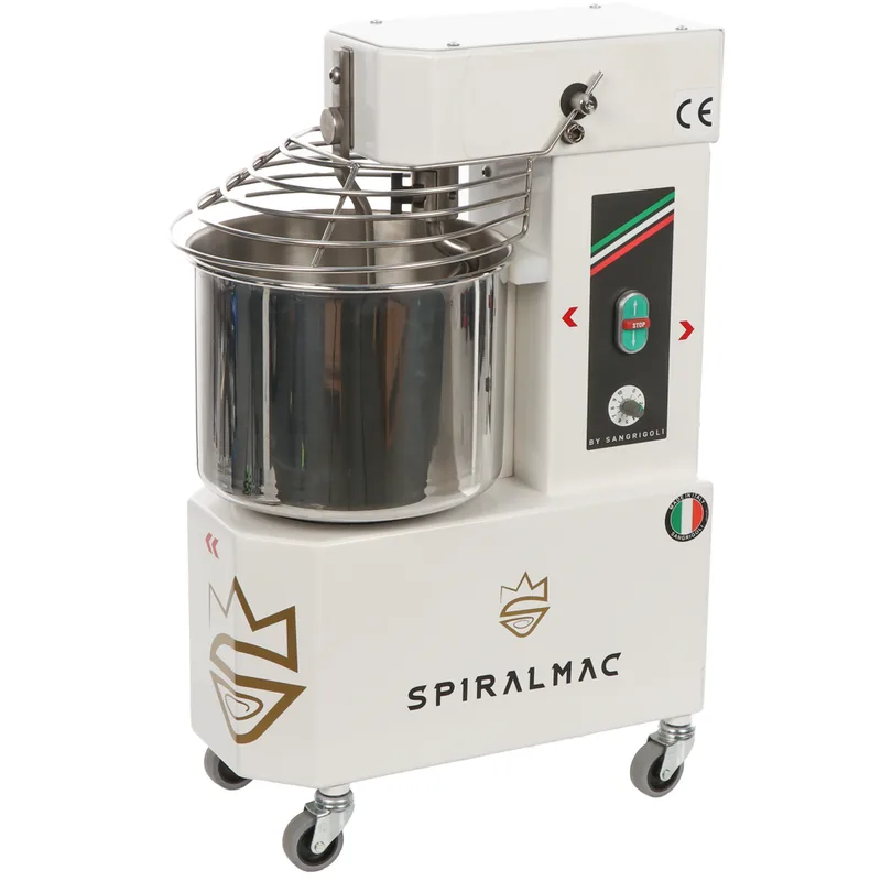 Spiralmac SV8 Royal Queen - Pétrin à spirale - 10 vitesses - Capacité 8 kg