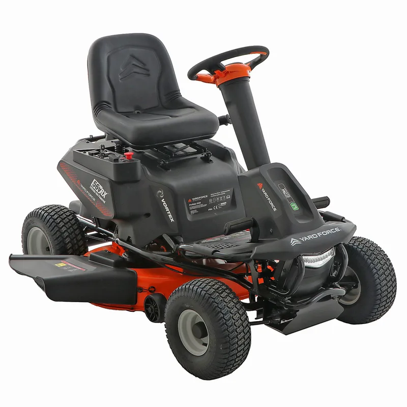 Yard Force E559 - Tondeuse autoportée à batterie - 56V/50Ah - Éjection latérale et mulching