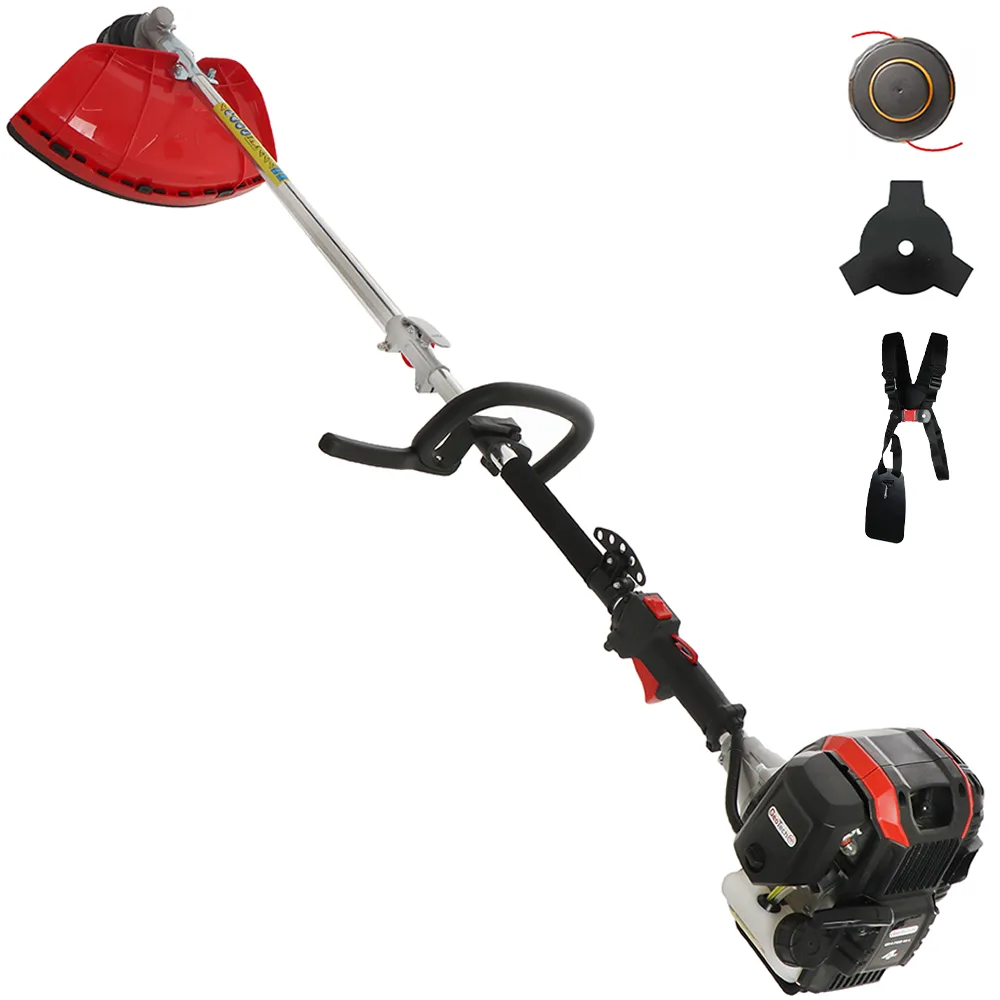 GeoTech Pro GT-4PRO 43L - Débroussailleuse 4 temps à essence