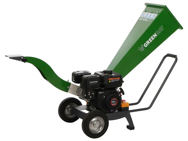 GreenBay GB-WRC 50 L - Broyeur de branches thermique - Moteur à essence 7 CV