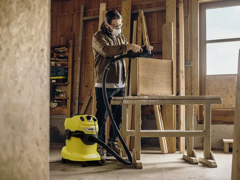 Karcher WD 4 P V-20/5/22 - Aspirateur multifonctions Karcher - Cuve en plastique de 20 litres