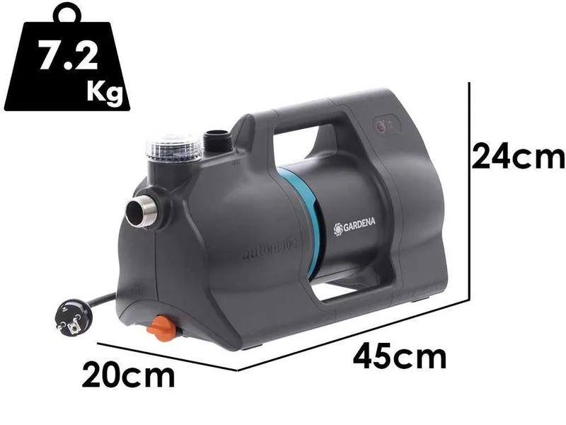 Gardena 5000 SilentComfort - Pompe électrique de jardin auto-amorçante - 700 W