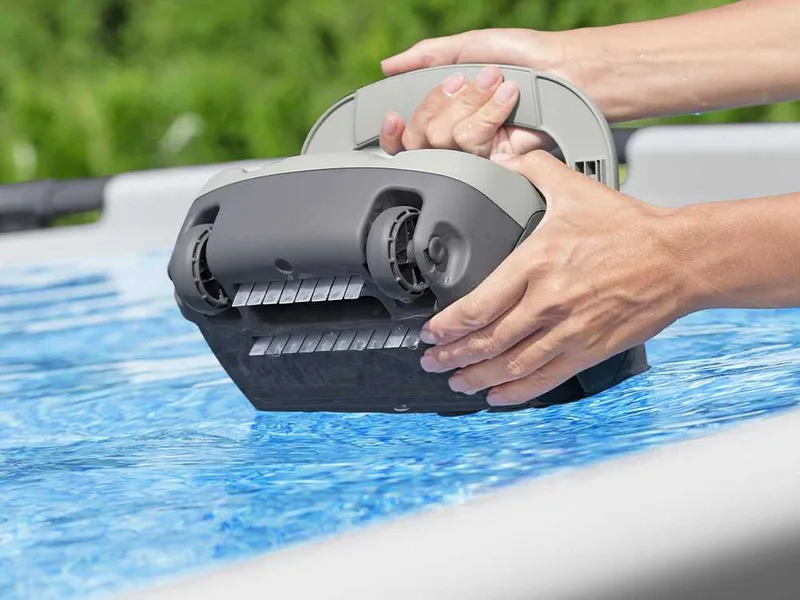 Robot nettoyeur de piscine rechargeable Bestway AquaTronix G100 58864