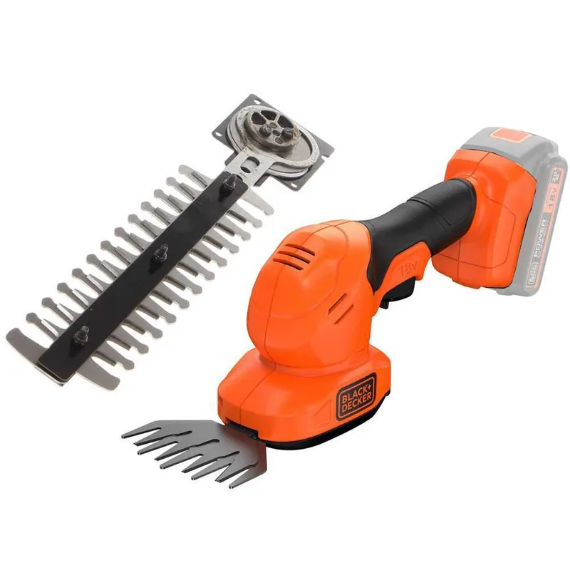 Black & Decker B&DBCSS18D1W - Cisaille à gazon à batterie - Sculpte-haie - sans batterie sans chargeur