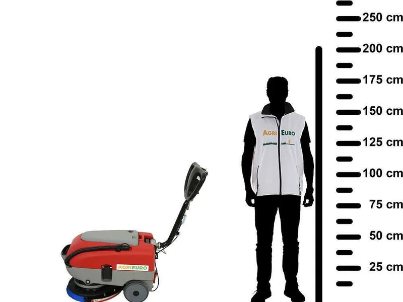 Autolaveuse à batterie sans-fils U.T. LP-430-B - 3 en 1 : lave, sèche et aspire