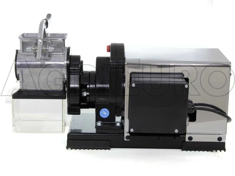 Reber 9010NP - Râpe électrique - N.5 - Moteur électrique à induction professionnel 1200W - Motoréducteur standard - INOX