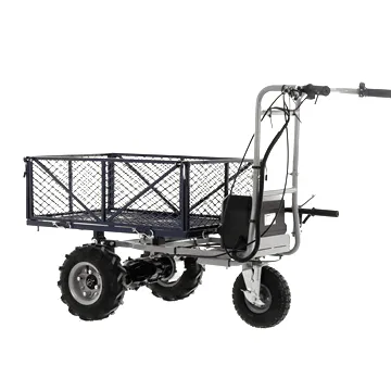 Brouette à batterie à roues BullMach Helios 230 O avec 2 batteries 48V 2Ah