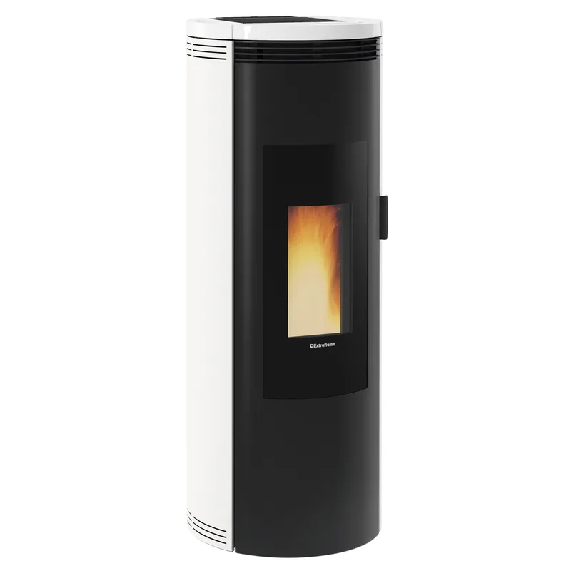 Extraflame Amika 16 poêle à granulés blanc