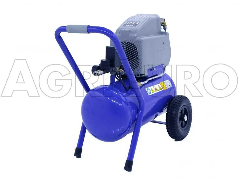 Michelin MCX 24 - Compresseur électrique sur chariot - Moteur 2 CV - 24 L - Air comprimé