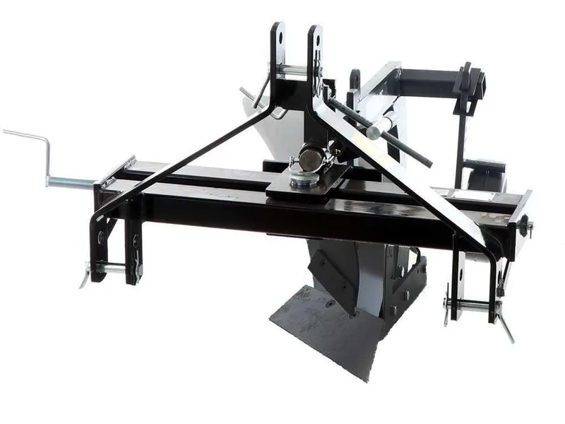 BlackStone B-BPS 35 – Charrue mono-soc – Réglage latéral manuel par vis - Pour tracteurs avec attelage à trois points