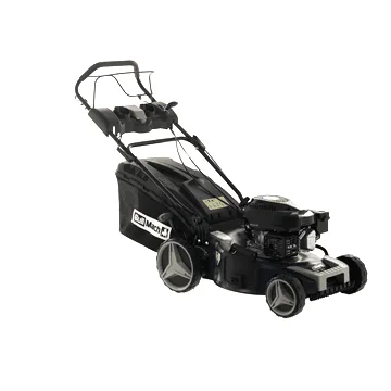 BullMach ECTOR 46 S - Tondeuse à gazon thermique tractée - 4 en 1 - Moteur de 170 cc