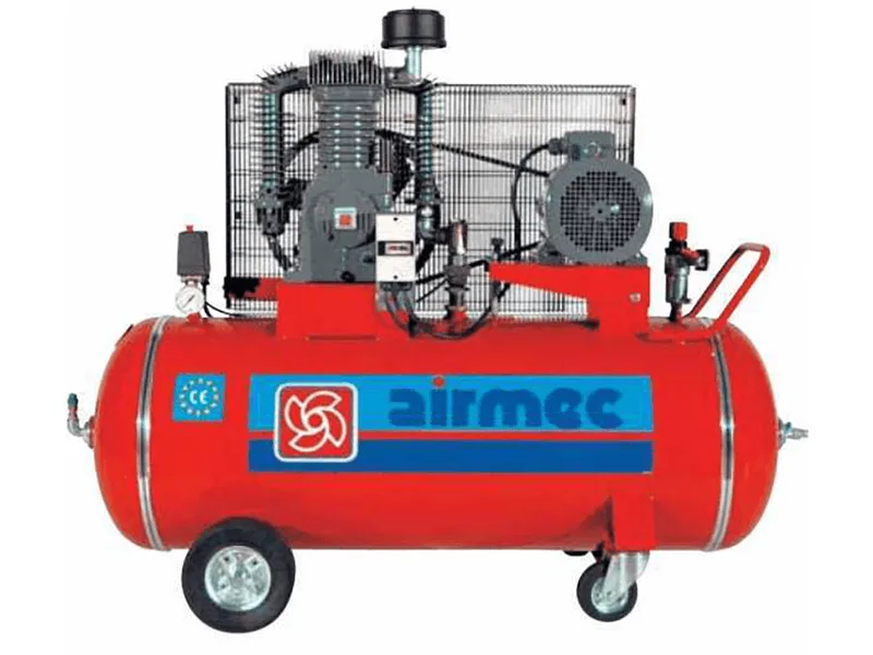 Airmec CR 305 - Compresseur d'air à courroie - moteur électrique triphasé - Cuve 270 L