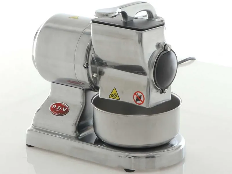 RGV Robusta - Râpe à fromage électrique de table Silver - En aluminium - 450W