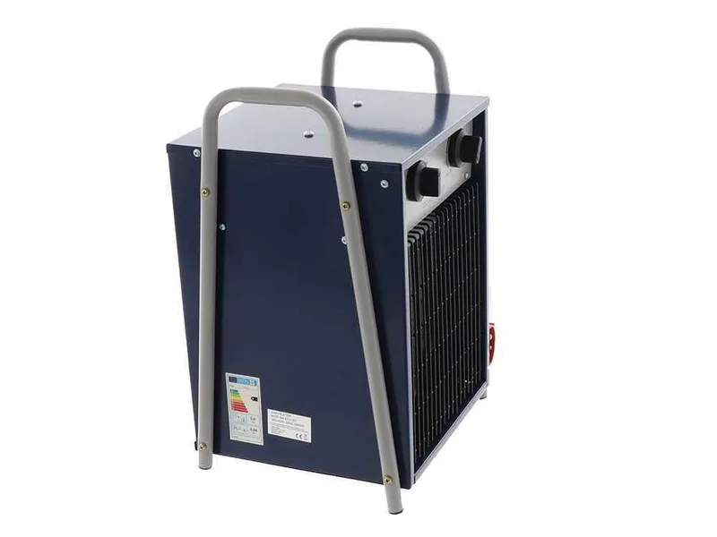 BullMach BM-EFH 5H - Générateur d'air chaud triphasé avec ventilateur - 5kW