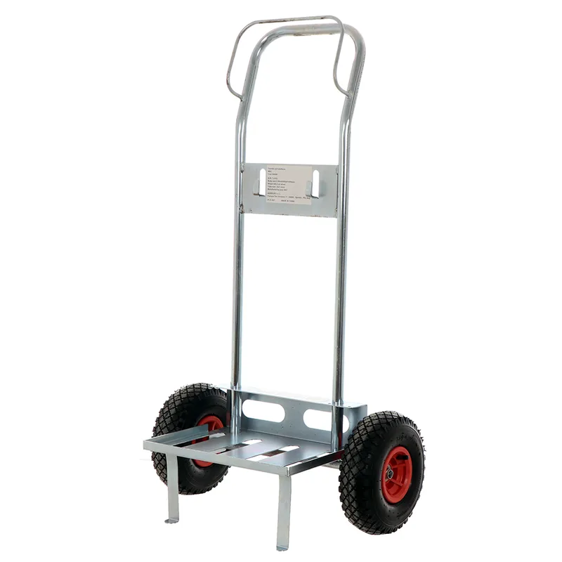 Chariot pour batterie GeoTech MBC - Avec deux grandes roues pneumatiques pour le transport