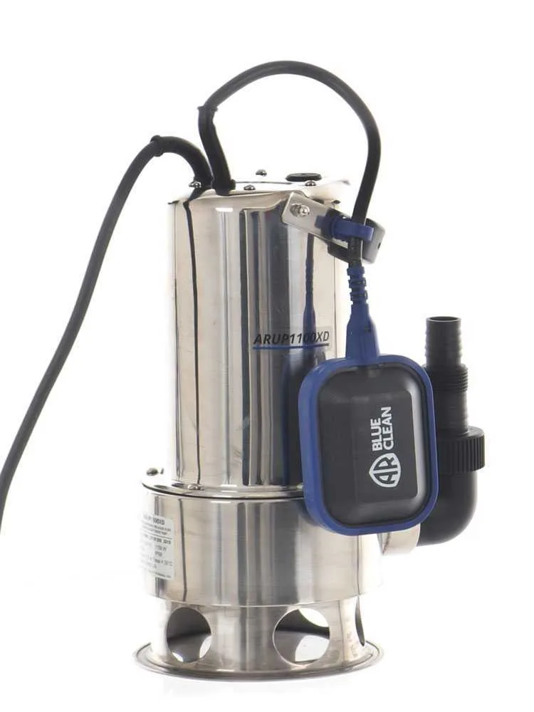 Pompe submersible pour eaux chargées - Annovi & Reverberi ARUP 1100XD - Acier Inox - 1100 W