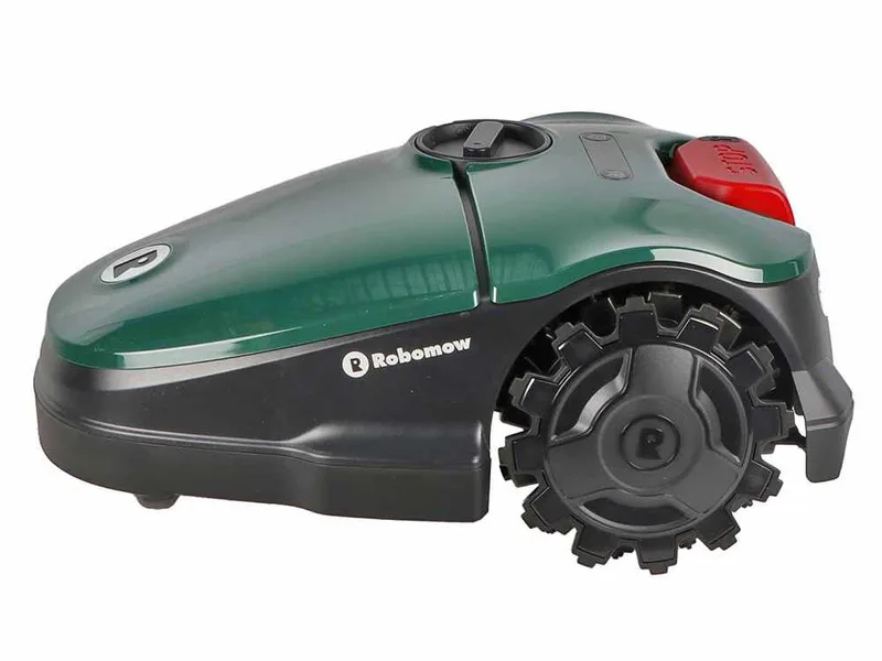 Robomow RKS 800 - Robot tondeuse avec périmètre - Avec batterie au lithium 18,5V 2,5Ah