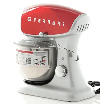 Batteur mélangeur planétaire G3 ferrari Pastaio deluxe Rouge - Puissance 1200 Watts