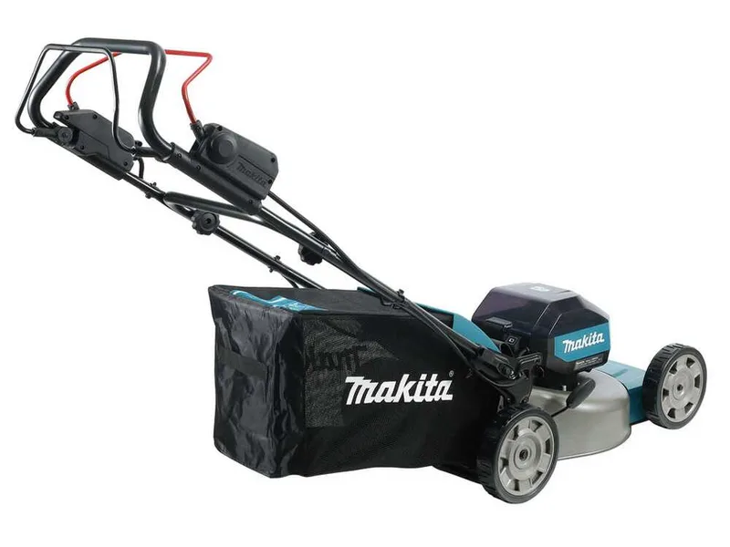 Makita LM004JB101 - Tondeuse à batterie - Coupe de 53 cm - Bac de 70 L - 64V 10Ah