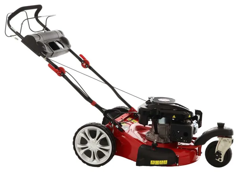 GeoTech Pro S53-3 BMSWG L200 - Tondeuse à gazon thermique tractée - Avec roue pivotante