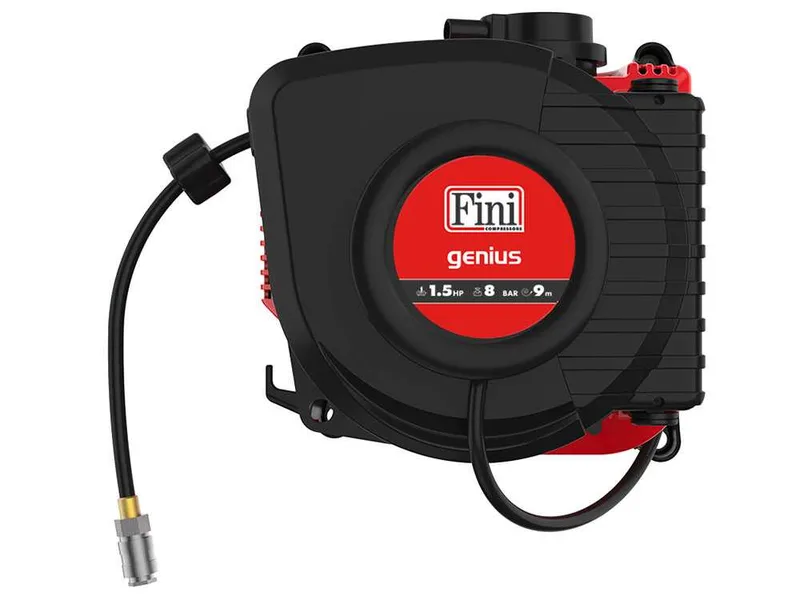 Fini Genius 230/50 - Compresseur monophasé mural, oil-less - Moteur 1.5 CV