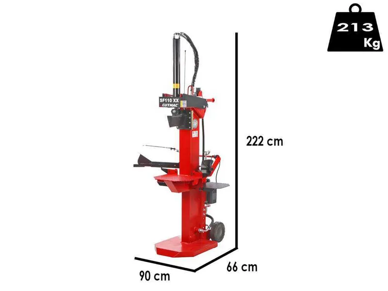 Docma SF110 Rapid 220 XX - Fendeuse à bois électrique - Verticale