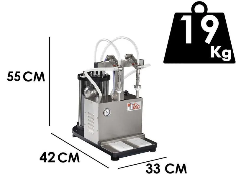 Il-Tec Ultrafiller 2 - Remplisseuse à dépression électrique pour liquides alimentaires