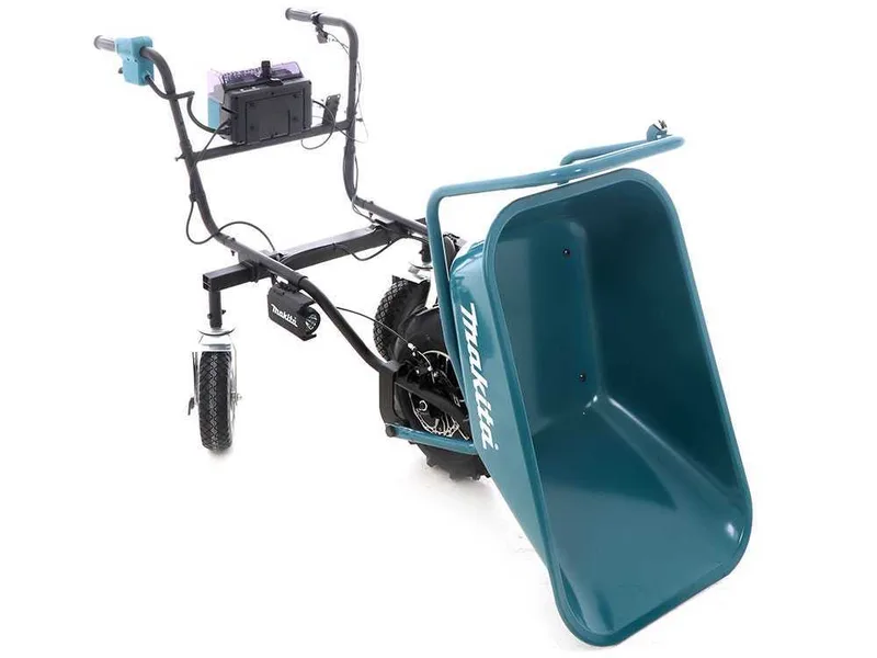 Brouette électrique à roues Makita DCU180 avec vasque - sans batteries