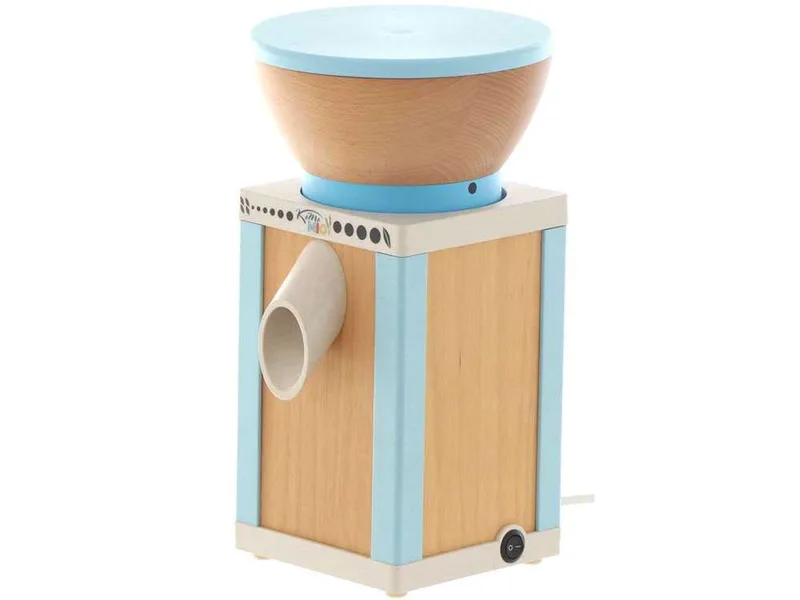 Komo KoMoMio Bleu - Moulin à farine en hêtre avec meules en pierre - 360W