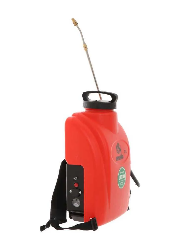Pompe de pulvérisation dorsale à batterie Ausonia - à dos électrique, 12 litres